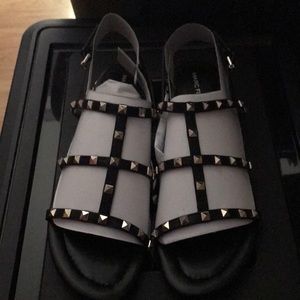 New Marc Fisher Studded Sandals